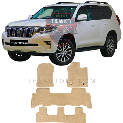 Toyota Prado FJ150 Floor Mats - Model 2009-2023