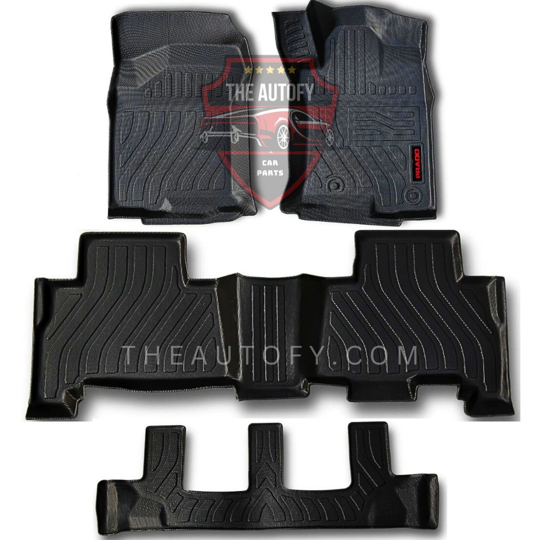 Toyota Prado FJ150 TPR Floor Mats - Model 2009-2023