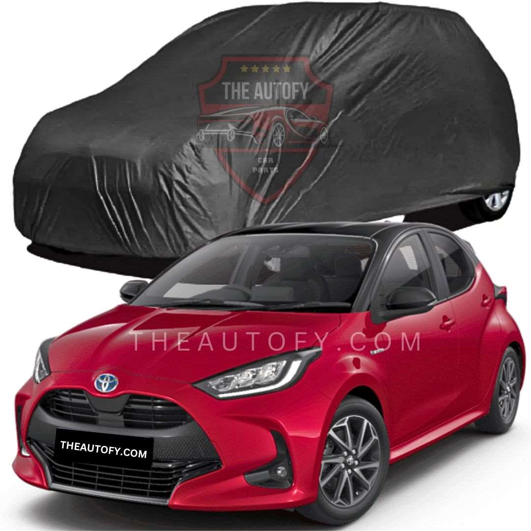 Toyota Yaris Hatchback Waterproof Top Cover in Pakistan – THEAUTOFY.COM