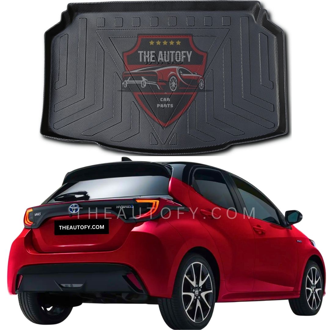 Toyota Yaris Hatchback TPR Trunk Mat - Model 2020-2026