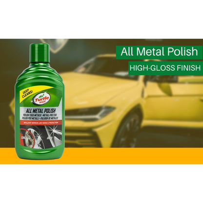 Turtle Wax Premium All Metal Polish - 325 ML