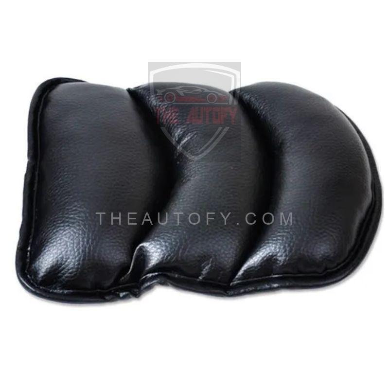 Universal Leather Arm Rest PU Cushion Black