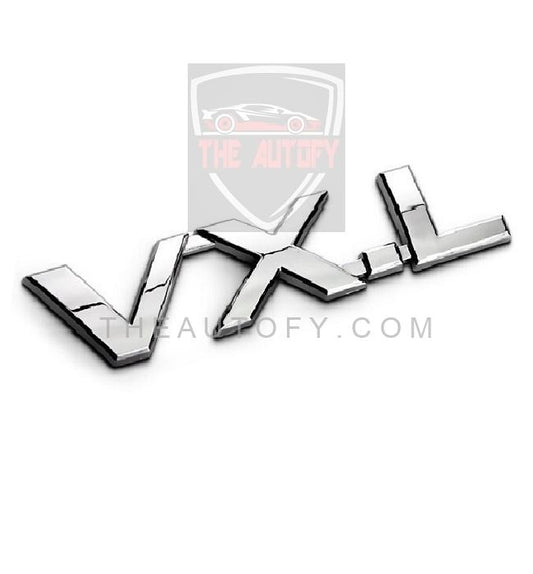 VX-L Chrome Logo Monogram | Emblem | Decal
