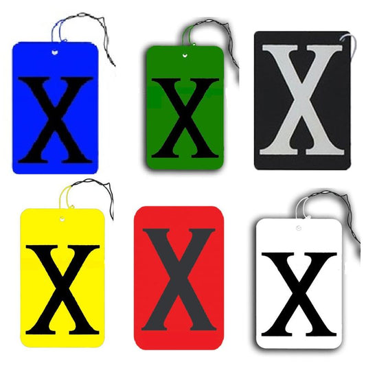 X Card Car Perfume Fragrance Hanging