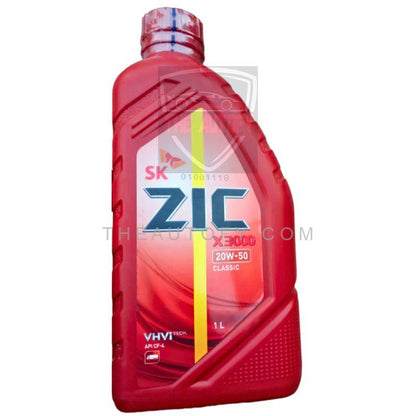 ZIC X3000 20W-50 Engine Oil