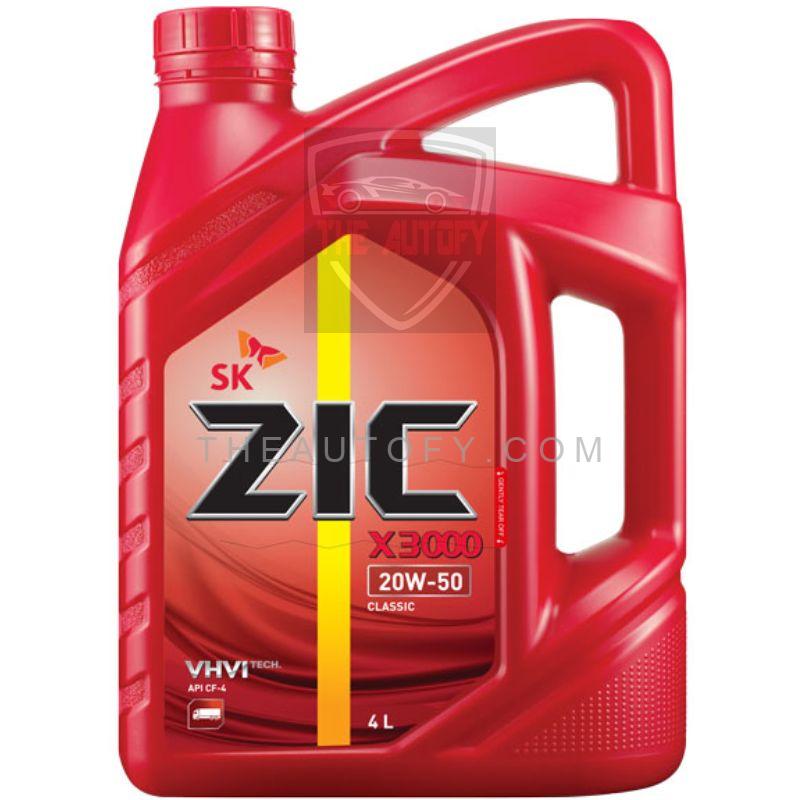 ZIC X3000 20W-50 Engine Oil