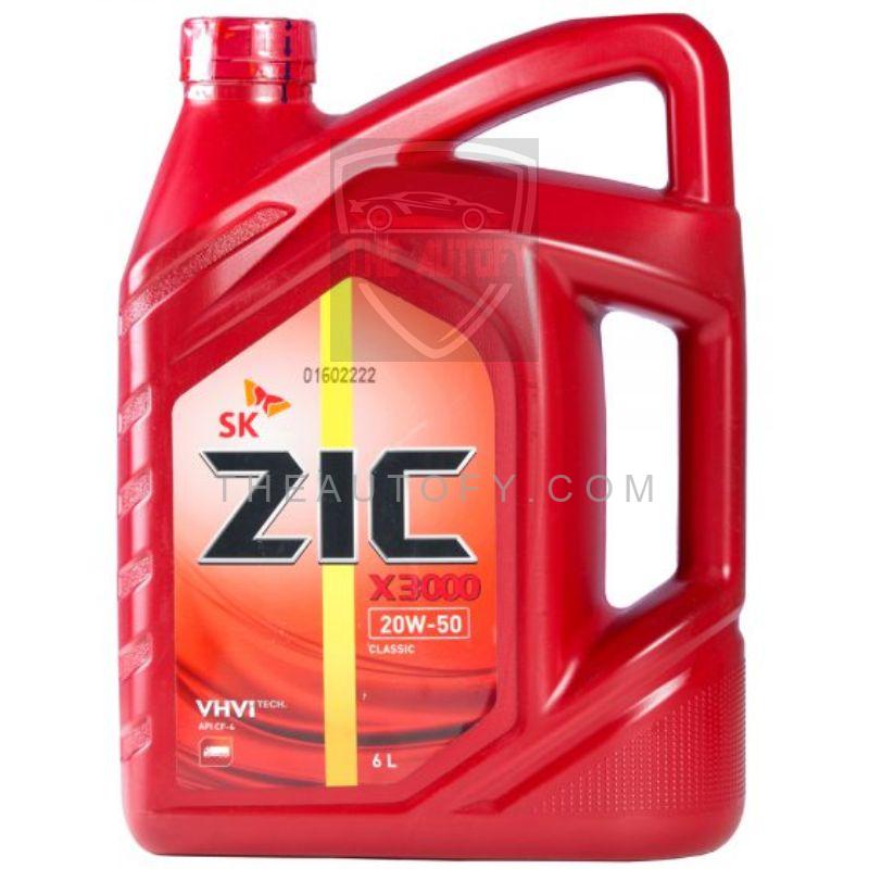 ZIC X3000 20W-50 Engine Oil