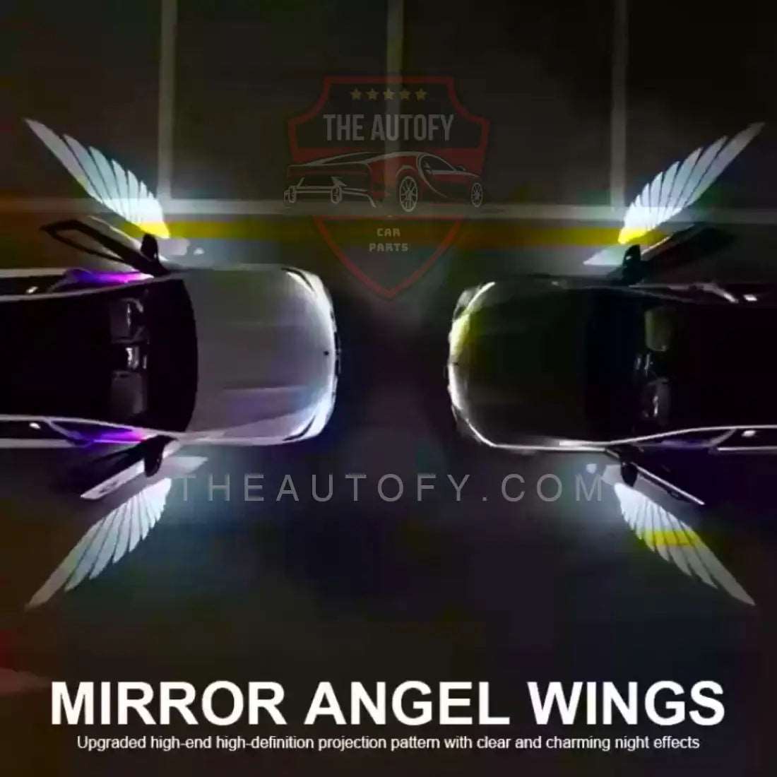 Angel Wing Lights - Car Side Mirror Welcome Light