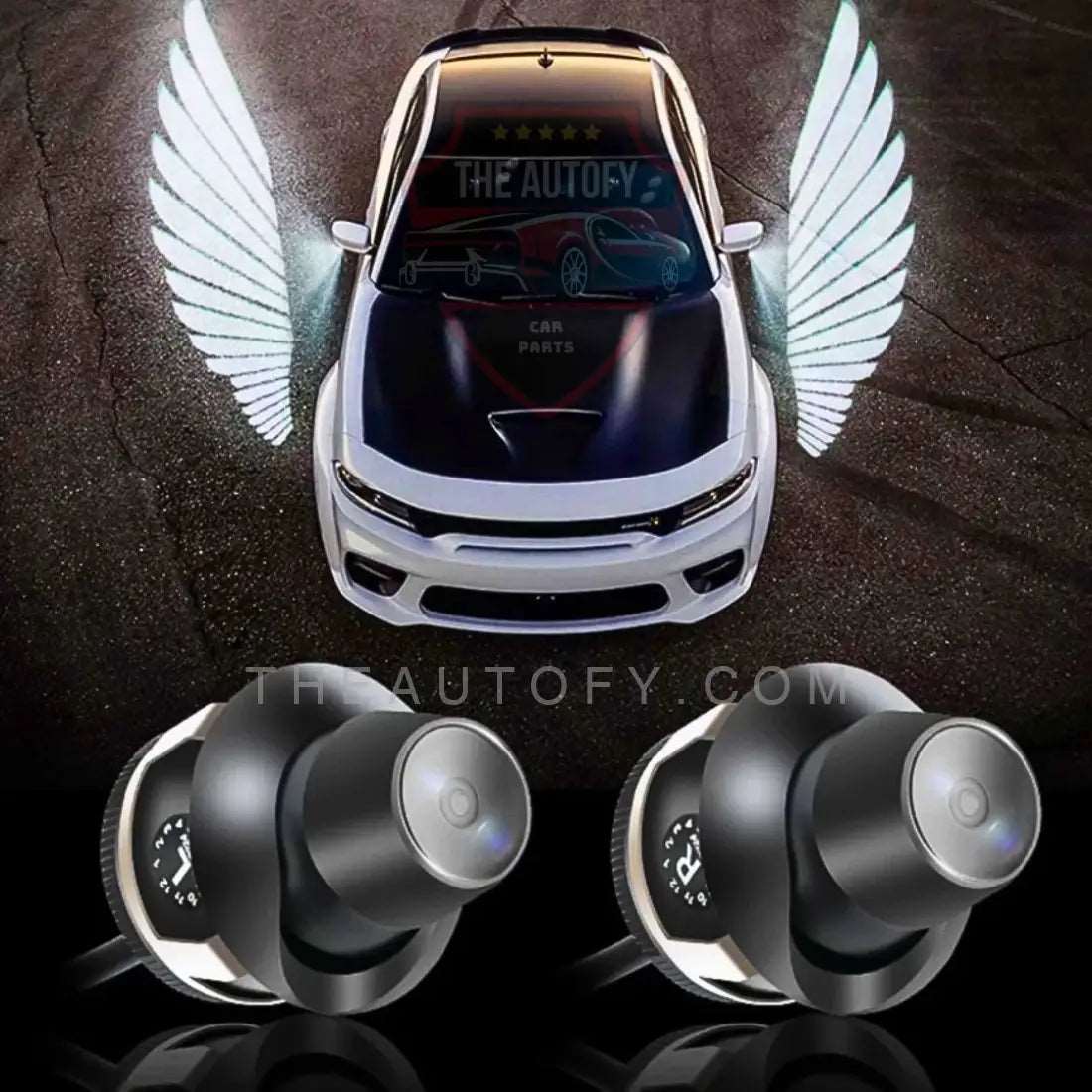 Angel Wing Lights - Car Side Mirror Welcome Light