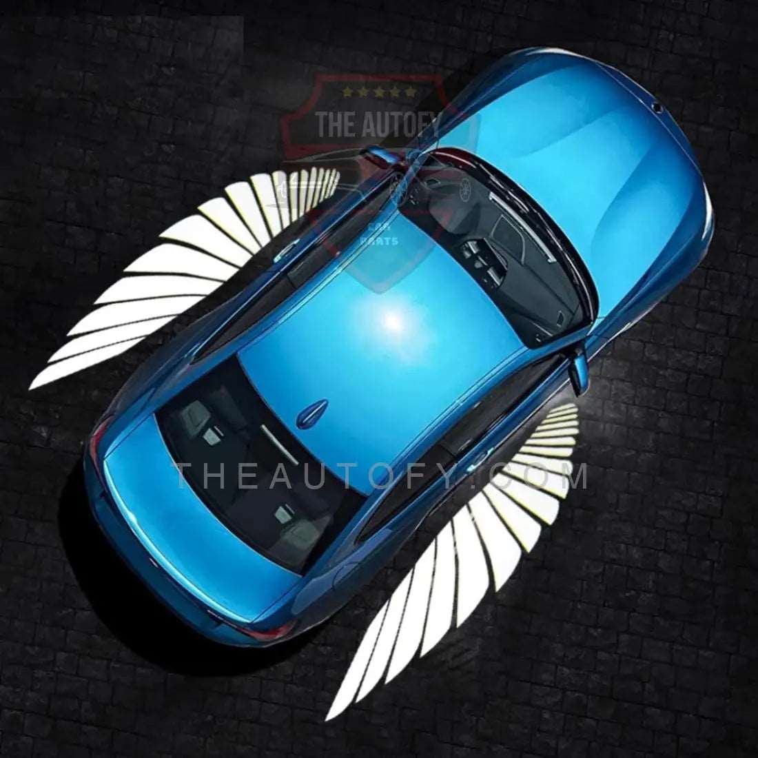 Angel Wing Lights - Car Side Mirror Welcome Light