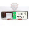 chrome-license-number-plate-frame-with-reflector-pair-581