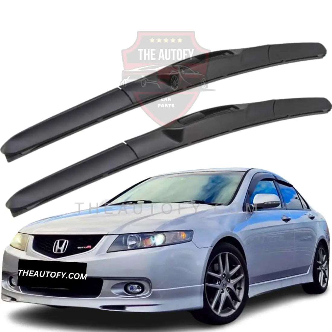 Honda Accord Windshield Wiper Blades 2Pcs - Model 2002-2006