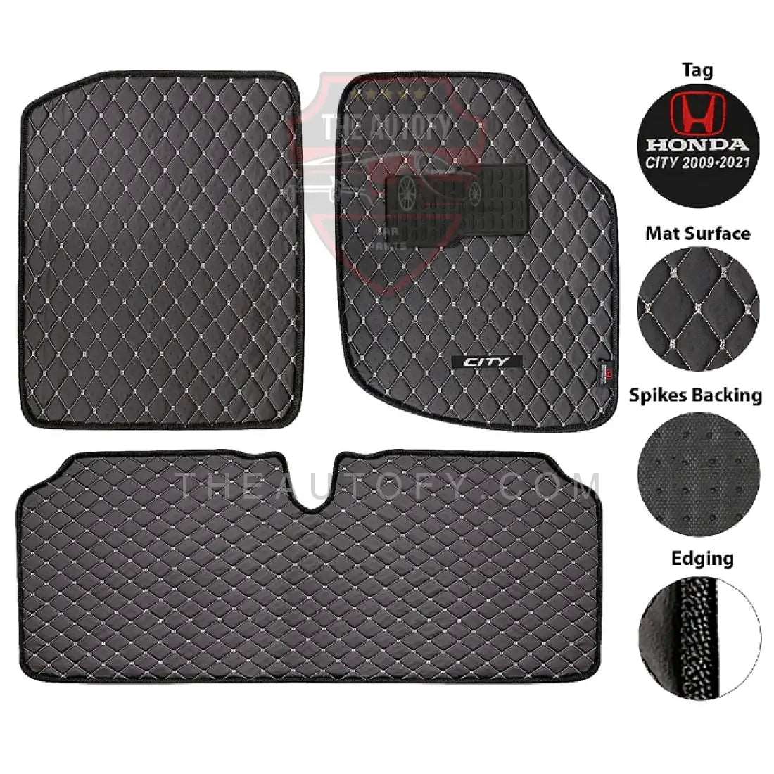 Honda City Floor Mats - Model 2009 - 2021