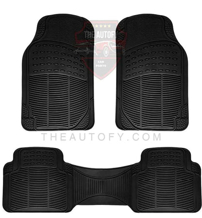 Honda City Floor Mats - Model 2009 - 2021 Pvc Universal / Black