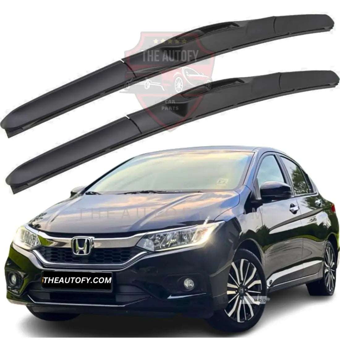 Honda City Windshield Wiper Blades 2Pcs - Model 2021-2024