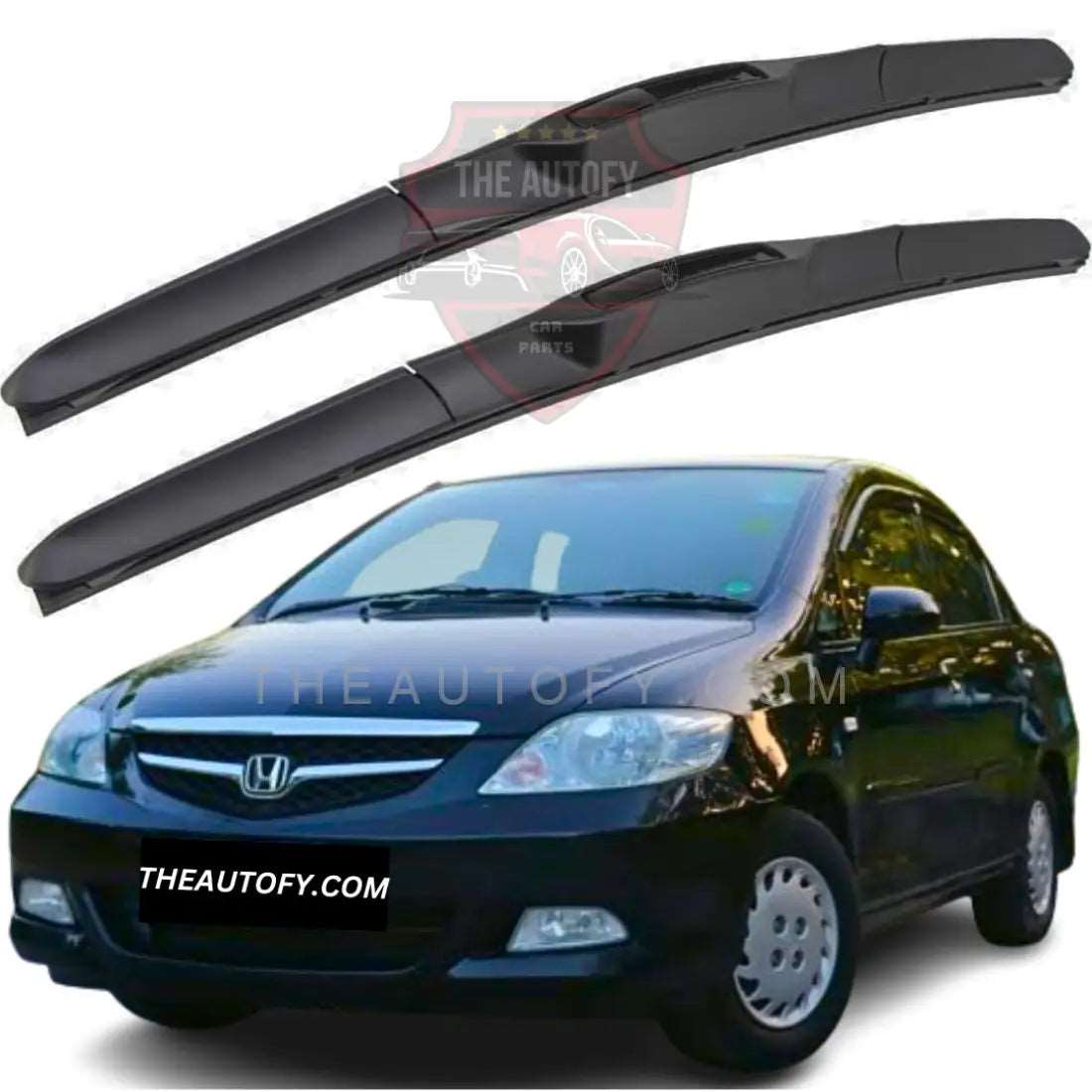 Honda City Wiper Blades 2Pcs - Model 2003-2006