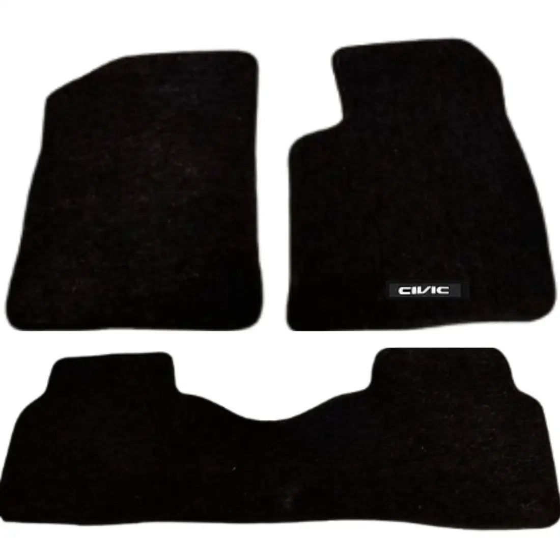 Honda Civic Floor Mats – Model 2022-2024 Carpet-Premium / Black