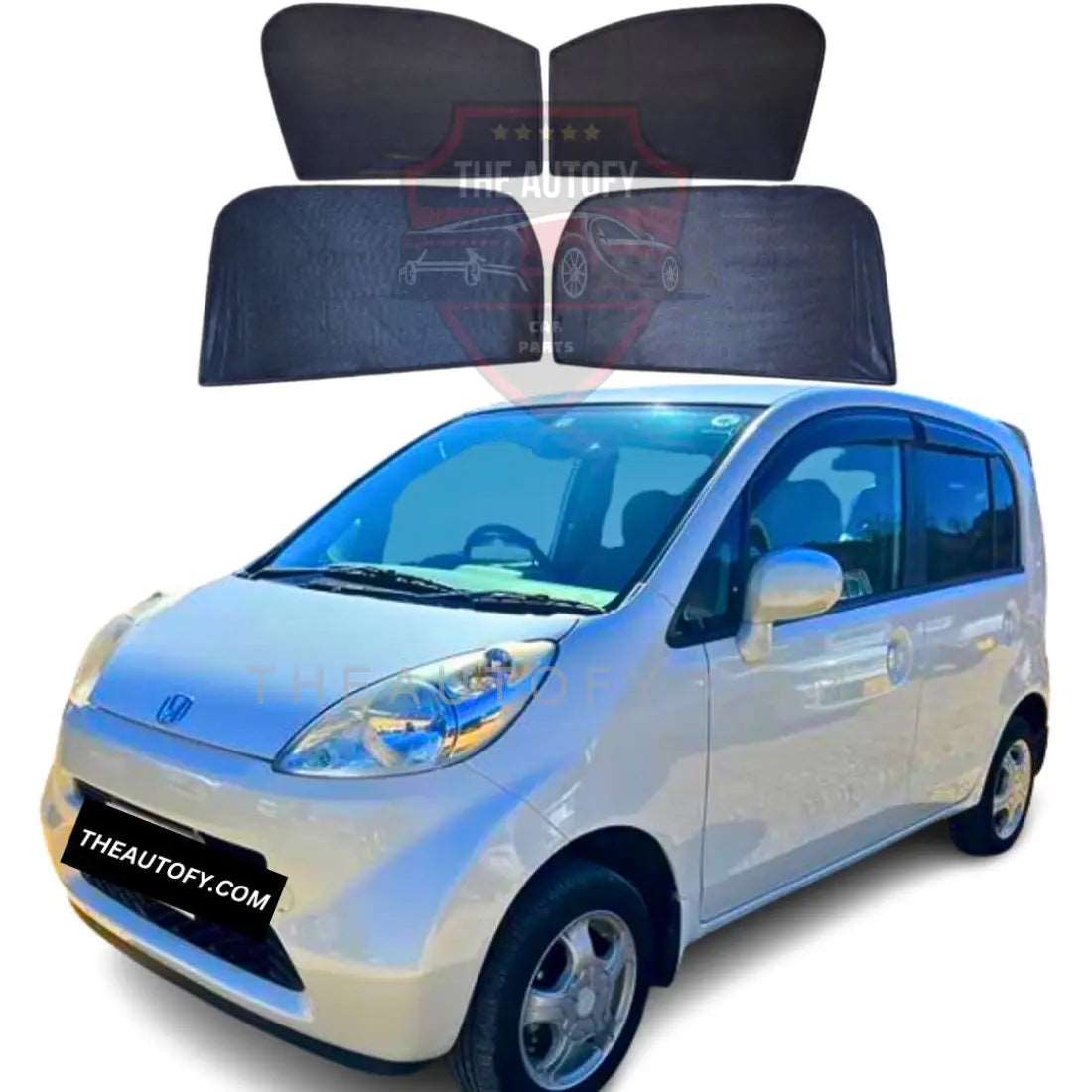 Honda Life Side Sun Shades 4Pcs - Model 2003-2008