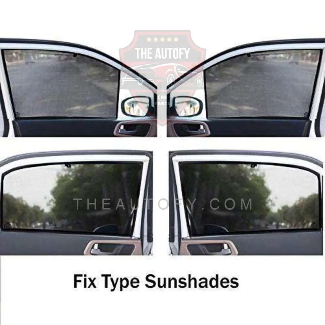 Hyundai Santro Side Sun Shades - Model 2003 - 2014