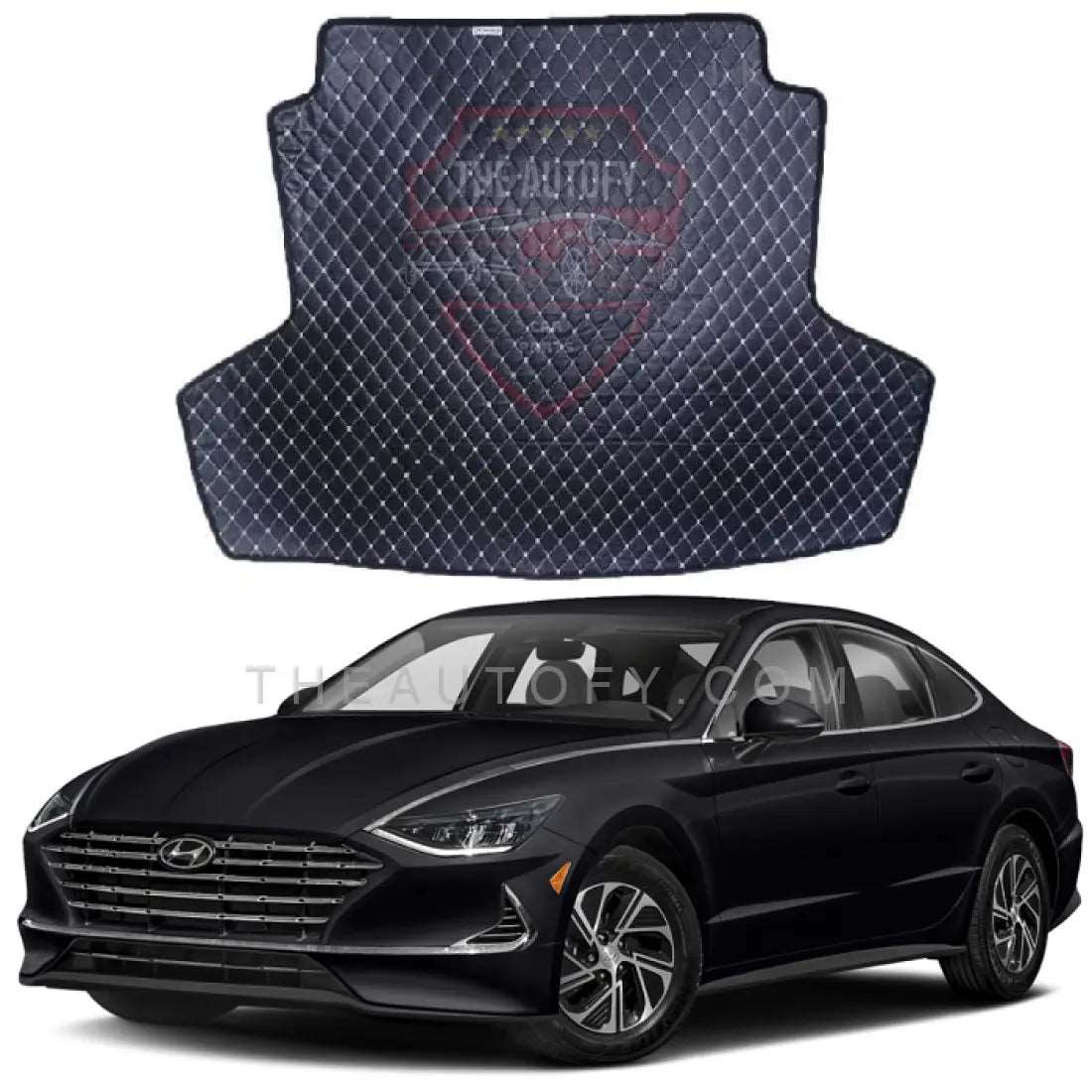 Hyundai Sonata Trunk Mat - Model 2021-2024 7D