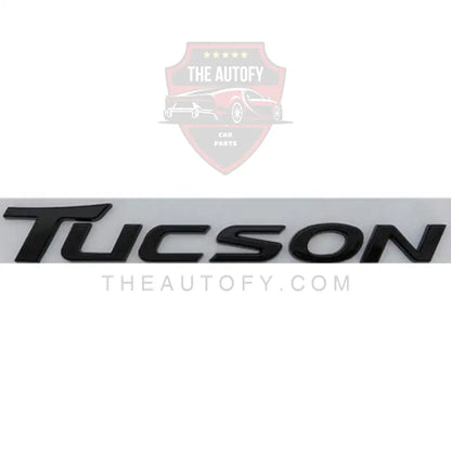 Hyundai Tucson Trunk Logo Monogram - Model 2020-2025 Black