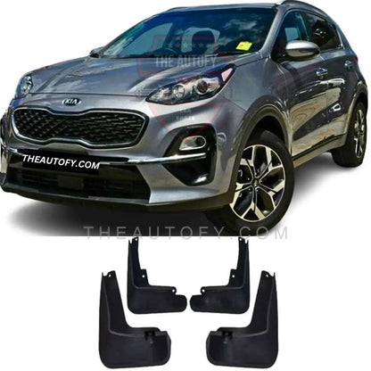 Kia Sportage Mud Flaps 4pcs - Model 2019-2025 - THEAUTOFY.COM