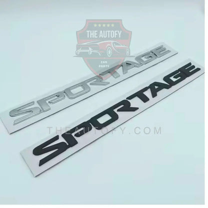 Kia Sportage Trunk Logo - Model 2019-2025 - THEAUTOFY.COM