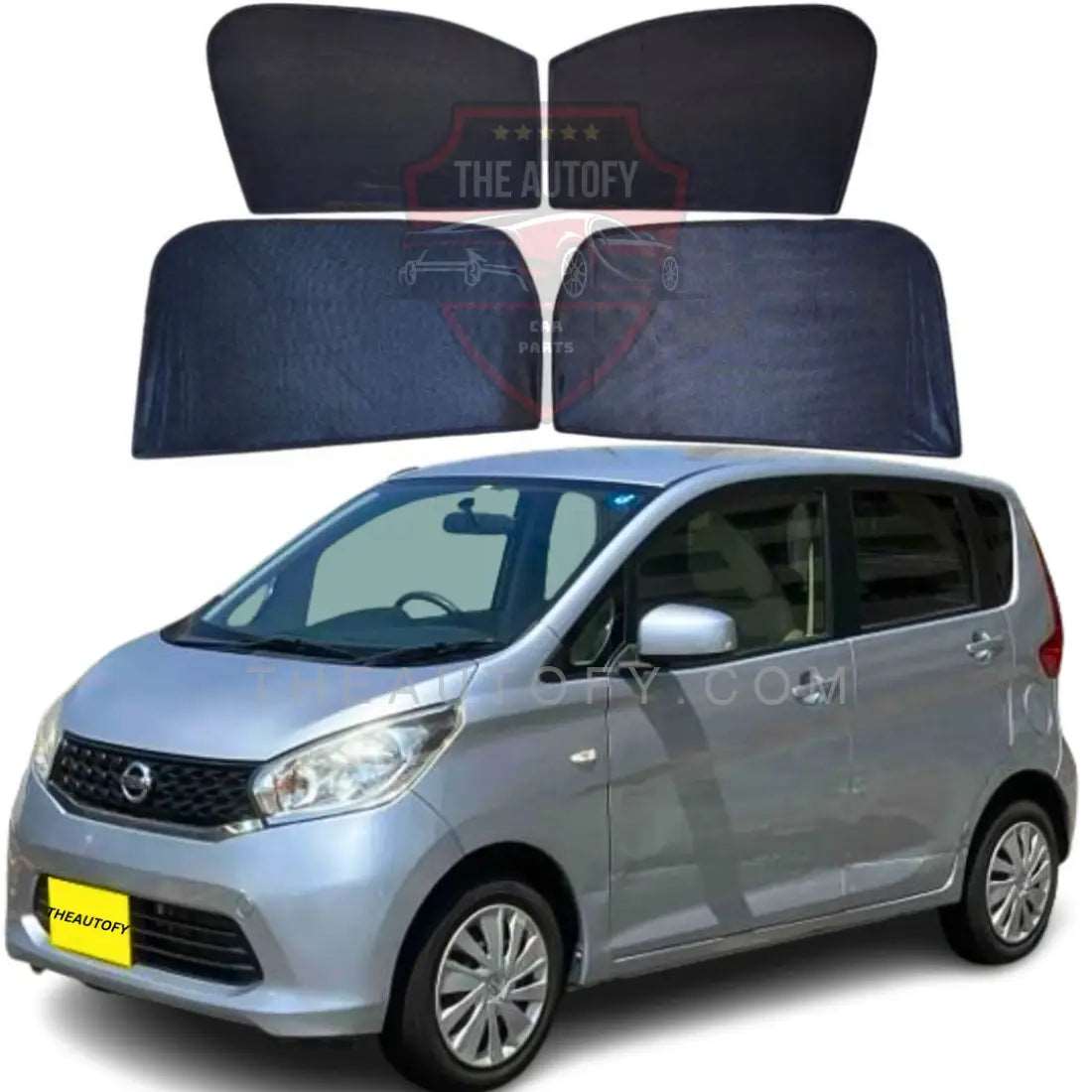 Nissan Dayz Side Sun Shades 4Pcs – Model 2013-2019