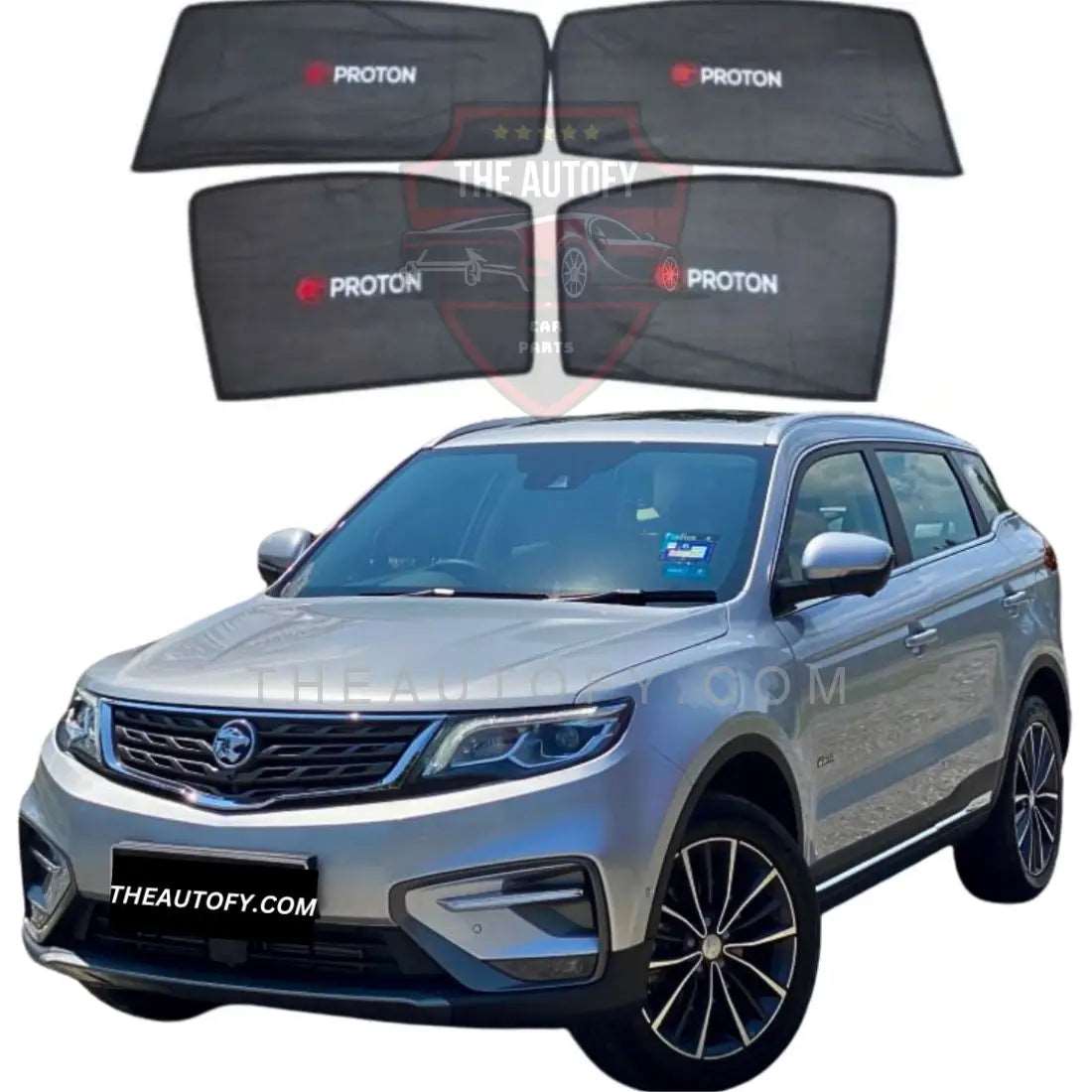 Proton X70 Side Sun Shades 4Pcs – Model 2021 - 2024