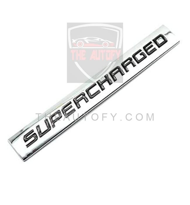 Super Charged Logo | Emblem | Decal