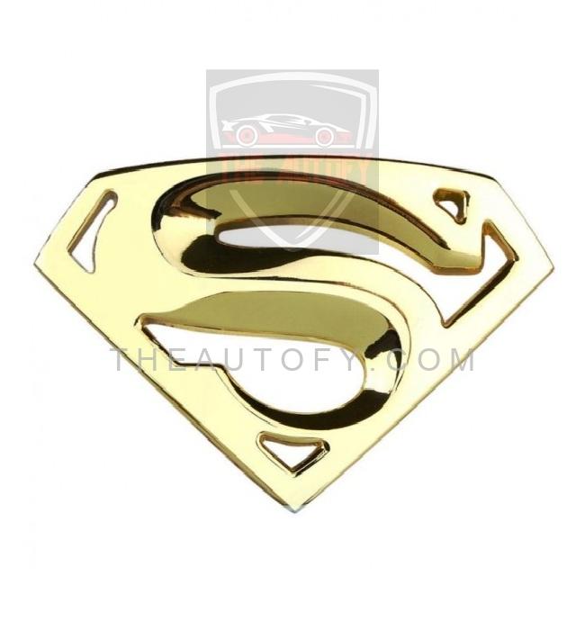 Superman Logo - Golden | Emblem | Decal