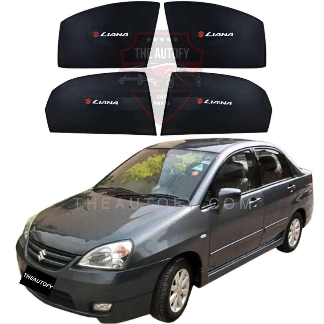 Suzuki Liana Side Sun Shades 4Pcs – Model 2006 - 2014