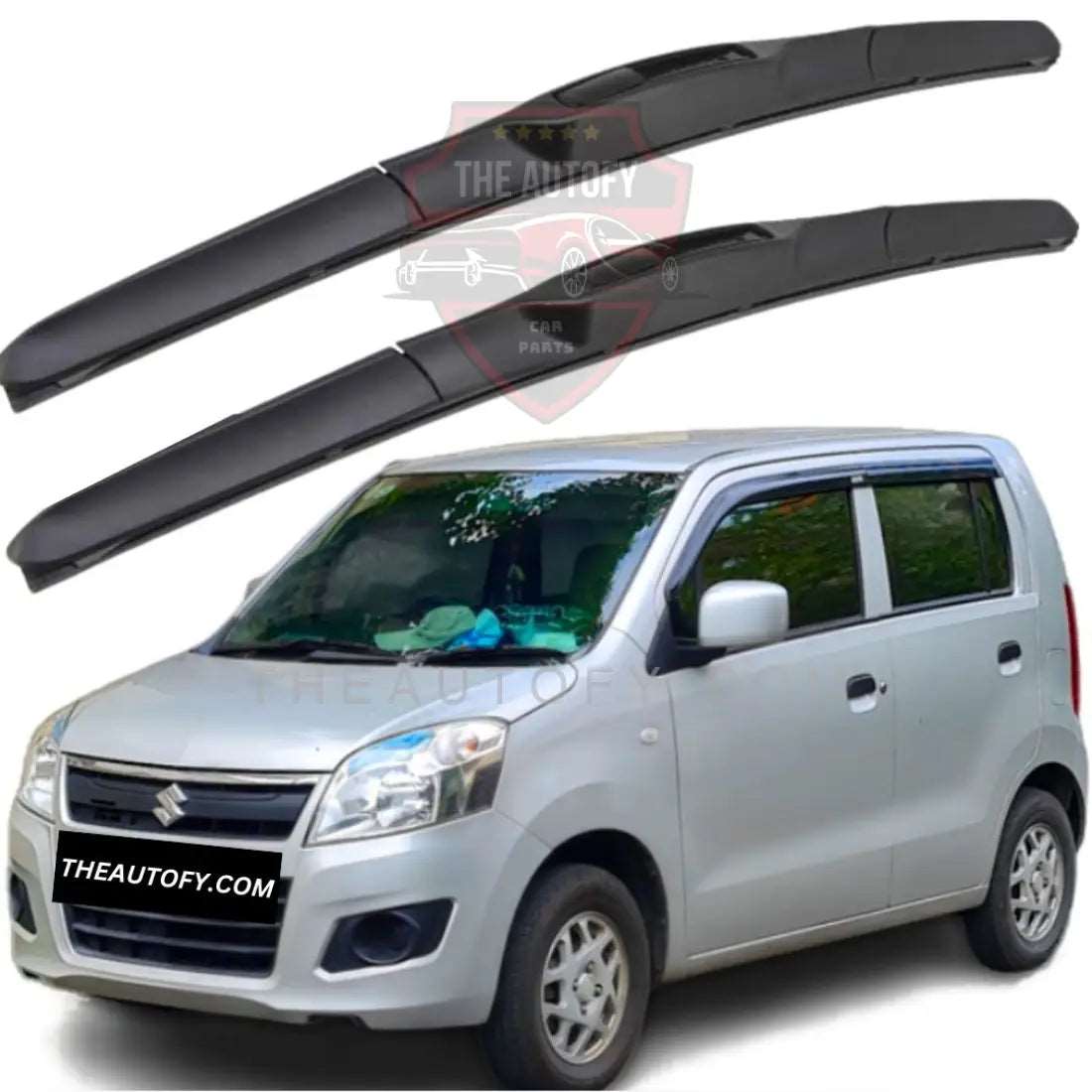 Suzuki Wagon R Windshield Wiper Blades 2Pcs - Model 2014-2024