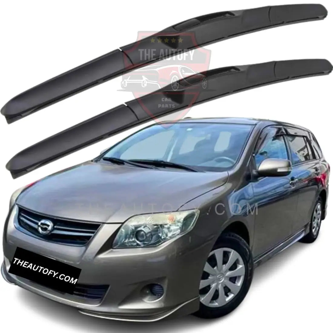 Toyota Corolla Fielder Windshield Wiper Blades 2Pcs - Model 2006-2012