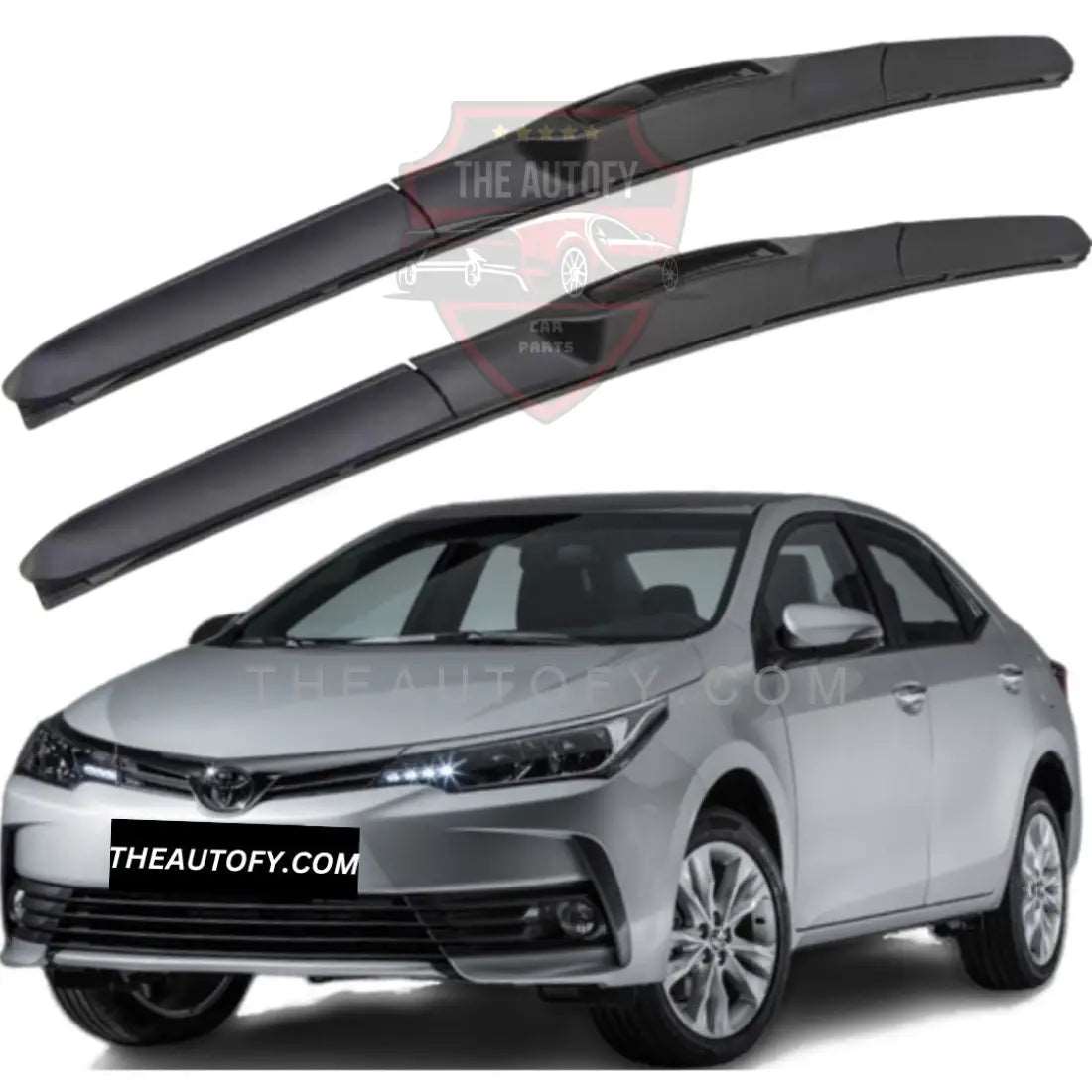 Toyota Corolla Windshield Wiper Blades 2Pcs - Model 2014-2024