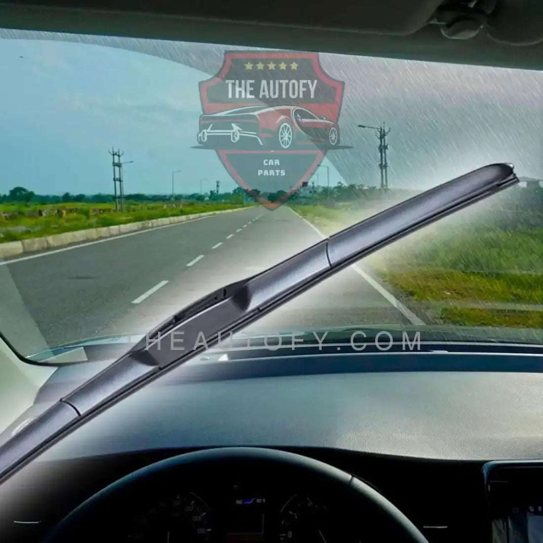 Toyota Vitz Windshield Wiper Blades 2pcs – Model 2005-2010 - THEAUTOFY.COM