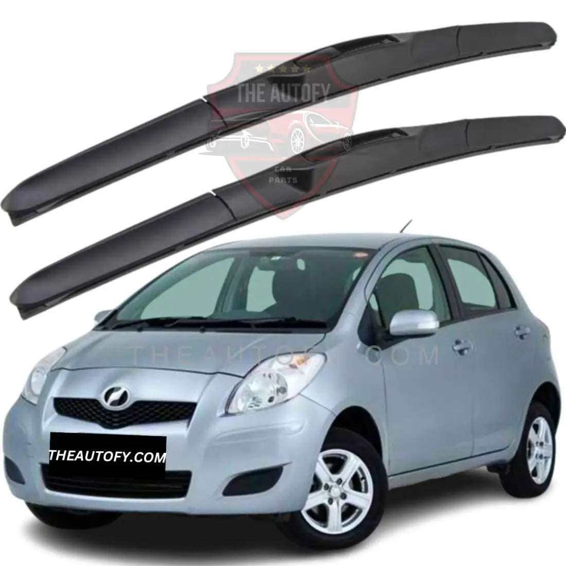 Toyota Vitz Windshield Wiper Blades 2pcs – Model 2005-2010 - THEAUTOFY.COM